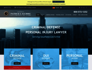 attorneypatrickaguirre.com screenshot