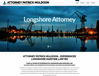 attorneypatrickmuldoon.com screenshot