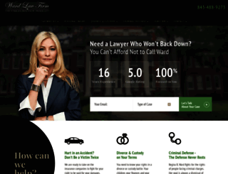 attorneyreginaward.com screenshot