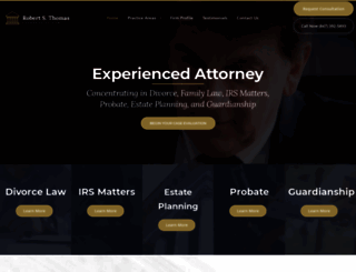 attorneyrobertthomas.com screenshot