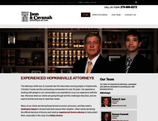 attorneysinhopkinsvilleky.com screenshot