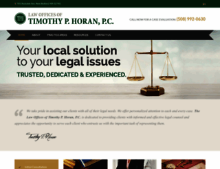 attorneytimothyphoran.com screenshot