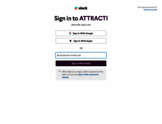 attractillc.slack.com screenshot