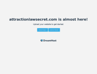 attractionlawsecret.com screenshot