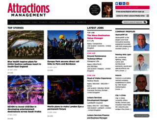 attractionsmanagement.co.uk screenshot