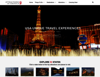 attractionsofamerica.com screenshot