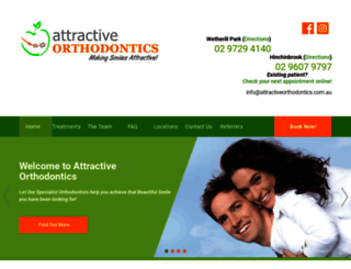 attractiveorthodontics.com.au screenshot