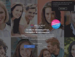 attractiveworld.net screenshot