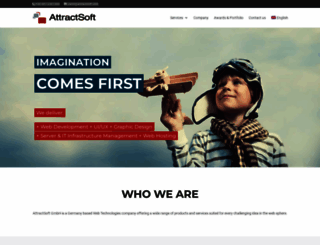 attractsoft.com screenshot