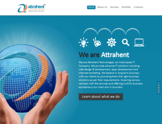 attrahenttechnologies.com screenshot