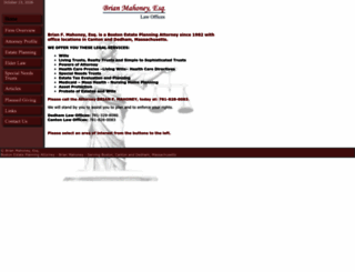 attybrianmahoney.com screenshot