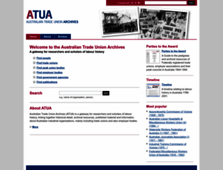 atua.org.au screenshot