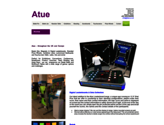 atue.co.uk screenshot