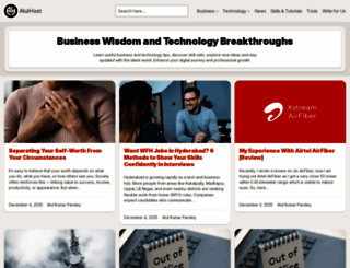 atulhost.com screenshot
