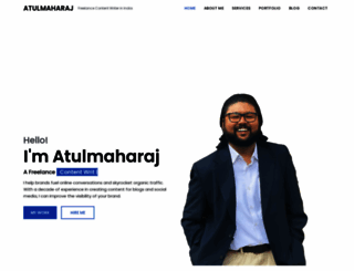 atulmaharaj.com screenshot