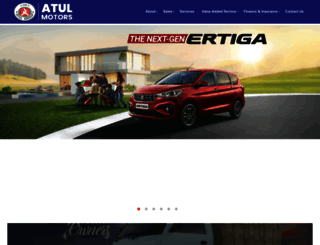 atulmotors.com screenshot