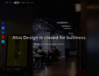atusdesign.com screenshot