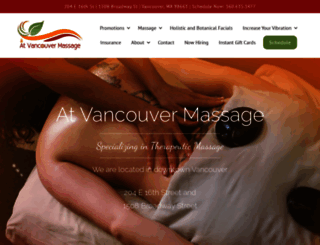 atvancouvermassage.com screenshot