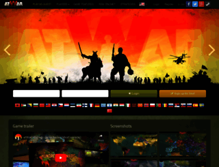 atwar-game.com screenshot