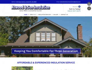 atwoodandsoninsulation.com screenshot