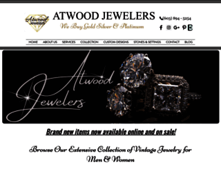 atwoodjewelers.com screenshot