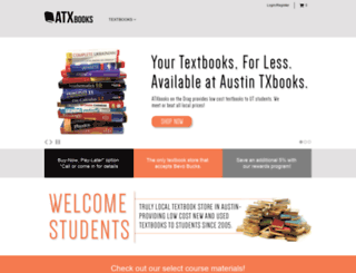 atxbooks.textbookstop.com screenshot