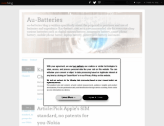 au-batteries.over-blog.com screenshot