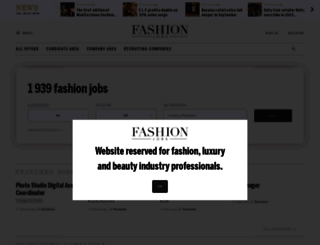 au.fashionjobs.com screenshot