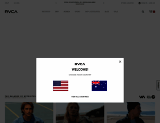au.rvca.com screenshot