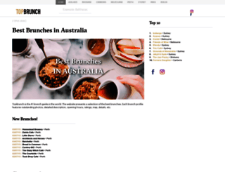 au.topbrunch.com screenshot