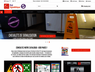 aua-signaletique.com screenshot