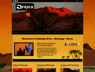 auberge-africa.com screenshot