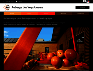 auberge-des-voyajoueurs.com screenshot