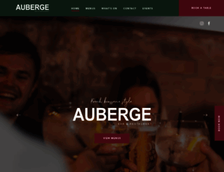 auberge-restaurant.co.uk screenshot