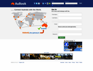 aubook.com.au screenshot