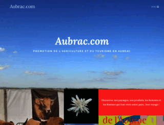 aubrac.com screenshot