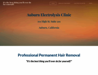 auburnelectrolysisclinic.com screenshot