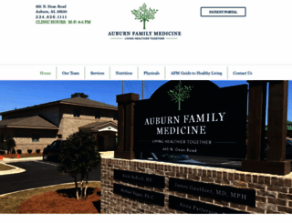auburnfamilymedicine.com screenshot