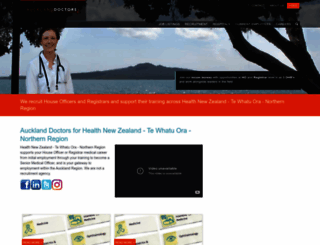 aucklanddoctors.co.nz screenshot