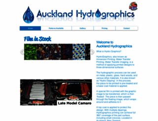 aucklandhydrographics.co.nz screenshot