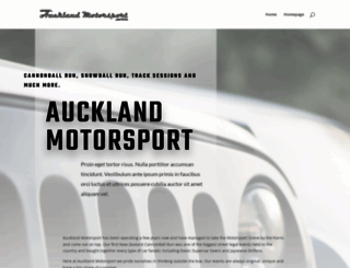 aucklandmotorsport.co.nz screenshot
