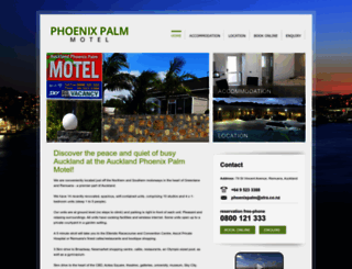 aucklandphoenixpalmmotel.co.nz screenshot
