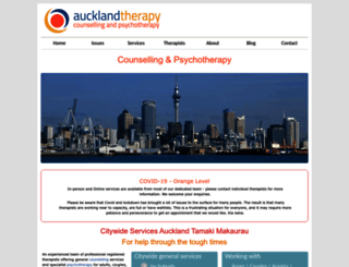 aucklandtherapy.co.nz screenshot