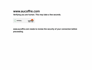 aucoffre.com screenshot
