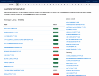 aucompany.org screenshot
