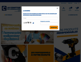 aucomptoirdelaquincaillerie.fr screenshot