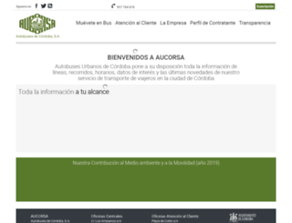aucorsa.net screenshot