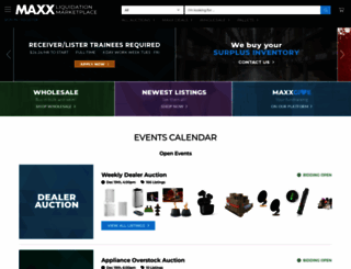 auctionmaxx.com screenshot