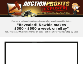 auctionprofitsexposed.com screenshot