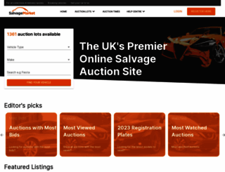 auctions.combellack.co.uk screenshot